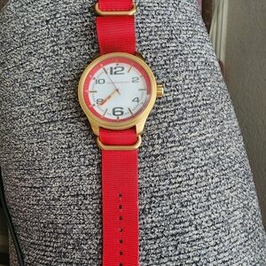Dooney & Bourke Red and Gold Women's Watch